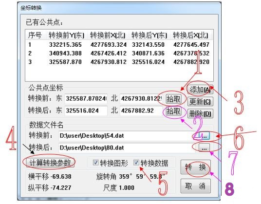 Cass坐标转换过程，快来看7.0的操作步骤！