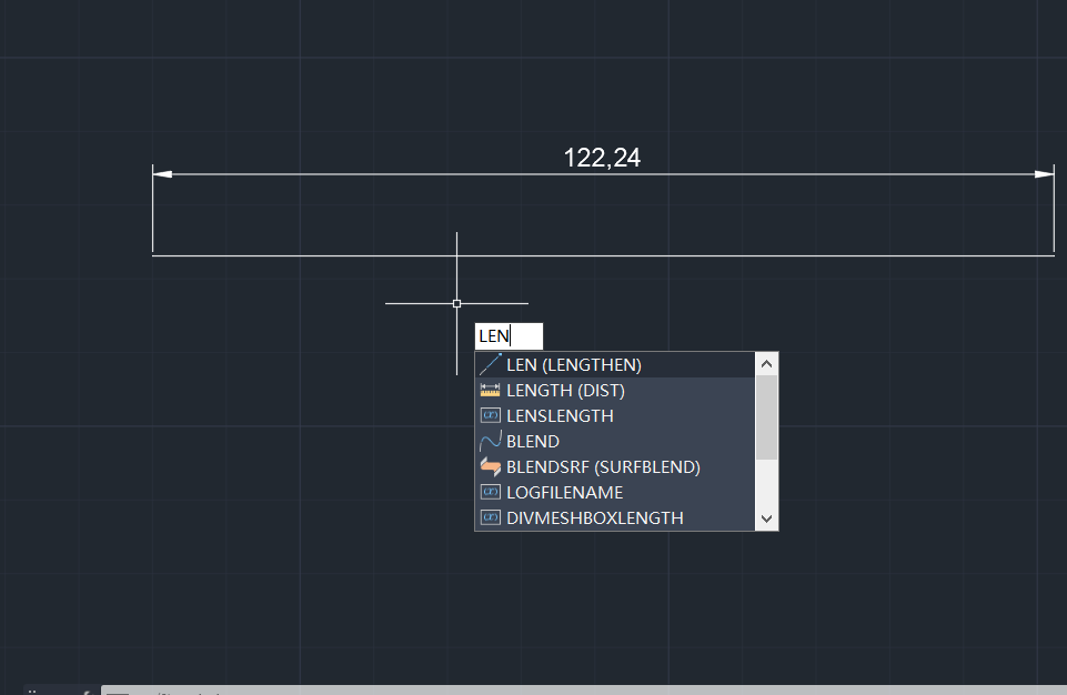 CAD的拉长命令，除了增量还可以设置总长！